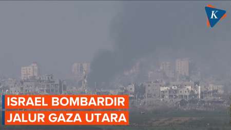 Israel Bombardir Jalur Gaza utara