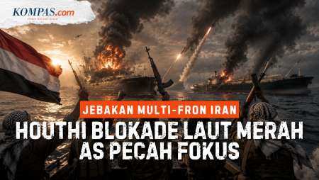 Taktik Iran Pecah Fokus AS: Houthi Bombardir Dua Kapal Saudi, Laut Merah Jadi Arena Perang Baru