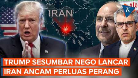 Trump Sesumbar Negosiasi Makin Lancar, Iran Ancam Perluas Perang