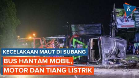 Kronologi Kecelakaan Bus Siswa SMK di Subang, 11 Orang Tewas