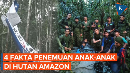 Sederet Fakta Penemuan 4 Anak Bertahan Hidup 40 Hari di Hutan Amazon