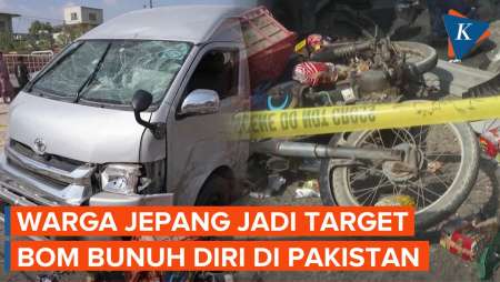 5 WNA Jepang Jadi Target Bom Bunuh Diri di Pakistan