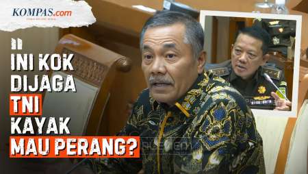 DPR Soroti Urgensi Kejaksaan Dijaga TNI seperti Mau Perang