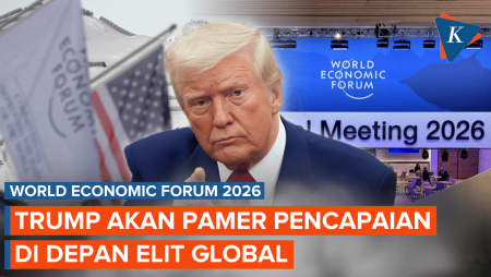 Tampil Di Forum Ekonomi Dunia, Trump Mau Pamer Di Depan Elite Global