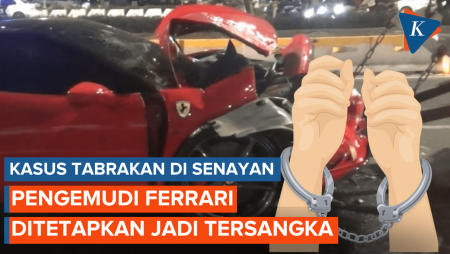 Pengemudi Ferrari Ditetapkan jadi Tersangka Usai Tabrak Sejumlah Pengendara di…