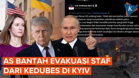 Ada Ancaman Rusia: Kedubes AS Tetap Buka, Uni Eropa Luruskan Pernyataan Kaja Kallas