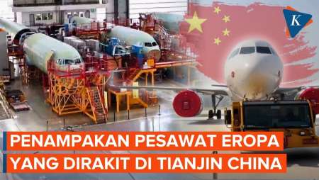 Pesawat Eropa Sukses Dirakit Di China, Airbus A320 Siap Dikirim Dari Tianjin!