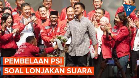 Pembelaan PSI Disebut Perolehan Suaranya Naik Tak Wajar