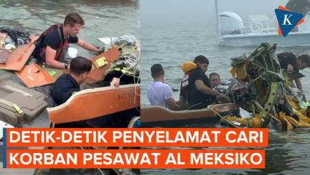 Pesawat AL Meksiko Jatuh Di AS Saat Jalani Misi Kemanusiaan, 5 Tewas!