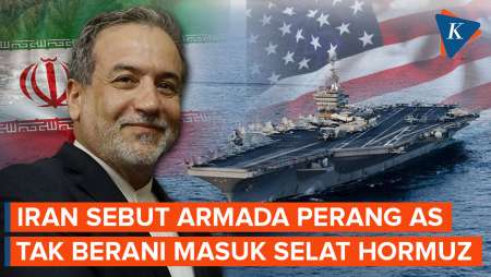 Iran "Ejek" AS, Armada Perang Tak Punya Nyali Masuk Selat Hormuz