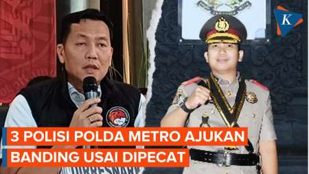 Kombes Donald-AKBP Malvino Ajukan Banding Usai Dipecat dari Polri