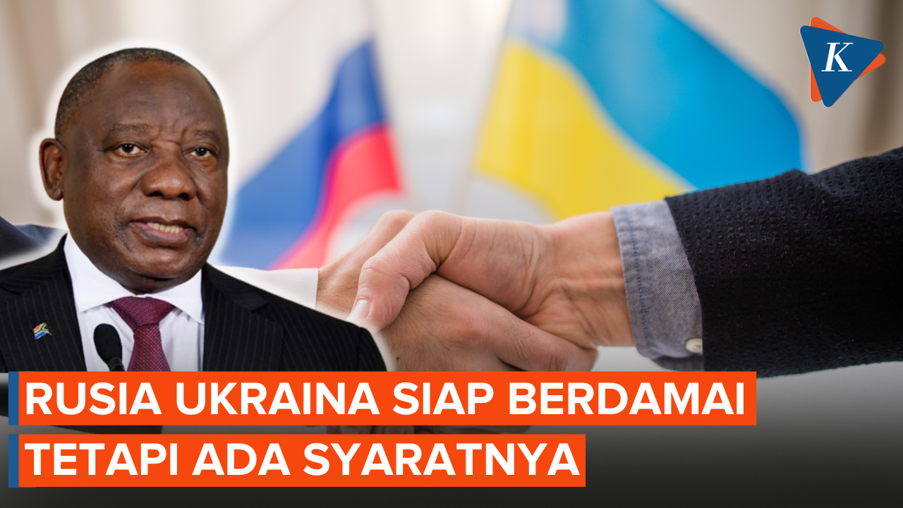 Afrika Sebut Rusia dan Ukraina Siap Berdamai, tetapi Ada Syaratnya...