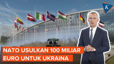 NATO Usulkan Dana Militer 100 Miliar Euro untuk Ukraina