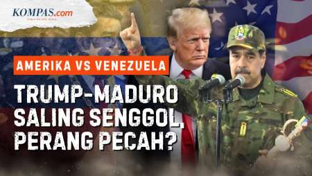 Maduro Acungkan Pedang, Trump Siap "Serang", Akankah AS Vs Venezuela Perang?