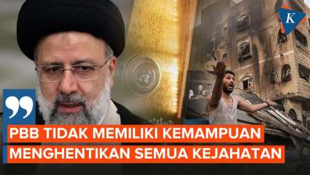 Presiden Iran Tuduh PBB Tak Berdaya Mengatasi Konflik di Gaza