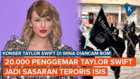 Taylor Swift Batalkan Konser di Wina Imbas Teror Bom Remaja Austria yang Terafiliasi ISIS