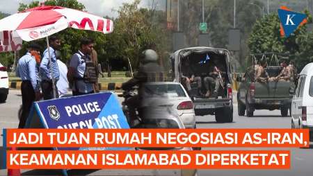Suasana Islamabad Pakistan Jelang Negosiasi AS-Iran, Keamanan Diperketat