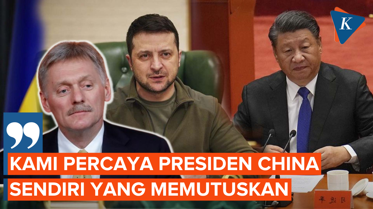 Rusia Respons soal Zelensky Undang Xi Jinping ke Kyiv