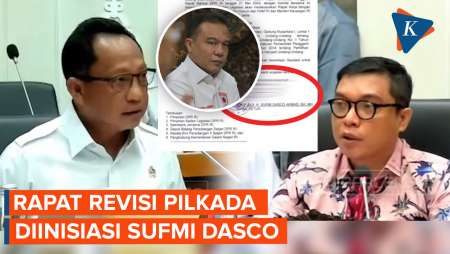 Terungkap! Sufmi Dasco Ahmad Ternyata Inisiator Rapat Baleg Revisi Pilkada