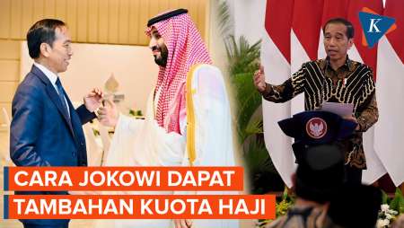 Trik Jokowi Rayu Pangeran Arab demi Dapat Tambahan Kuota Haji