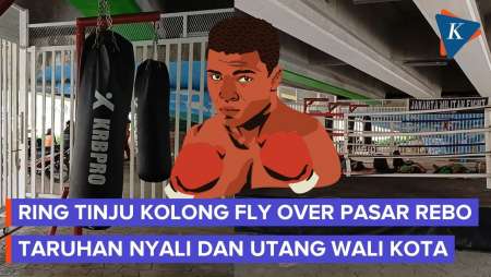 Cerita Adu Nyali Dan Utang Wali Kota Di Balik Arena Tinju Kolong Fly Over Pasar Rebo 