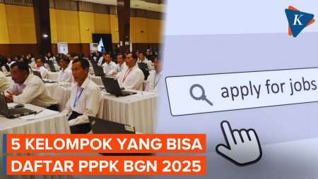 Lima Kelompok yang Bisa Daftar PPPK BGN 2025, Apa Saja?