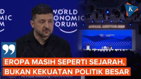 Zelensky Sindir Eropa Terlalu Lemah Tanggapi Ancaman Rusia