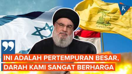 Pemimpin Hizbullah Bersumpah Balas Kematian Komandannya yang Dibunuh Israel