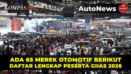 Daftar Lengkap Peserta GIIAS 2026, Ada 65 Merek Otomotif