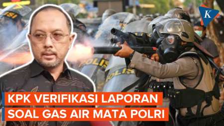 KPK Cek Dugaan Korupsi Pengadaan Gas Air Mata Polri