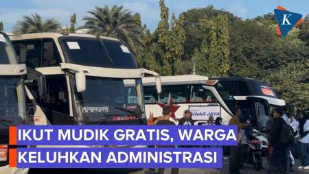Warga Senang Bisa Ikut Mudik Gratis Dari Monas, Tapi Keluhkan Alur Registrasi Ulang