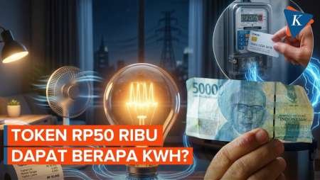 Token Listrik Rp50 Ribu Dapat Berapa KWh? Ini Hitungannya