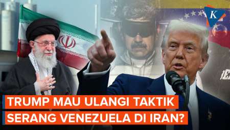 Sukses Tumbangkan Venezuela, Trump Mau Pakai Taktik Yang Sama Di Iran?
