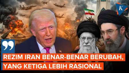 Bukan Mojtaba Khamenei, Trump Sebut Rezim Iran Ketiga Lebih Rasional