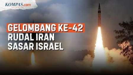 Detik-detik Rudal Kheibar Shekan Hingga Fattah Milik Iran Ditembakan Menuju Israel 