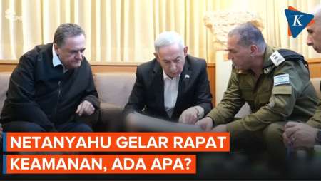 Tersisih dari Perundingan AS-Iran, Netanyahu Rapat dengan Kabinet Keamanan Israel