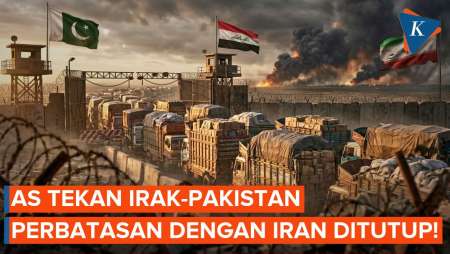 Iran Makin "Dicekik" Sanksi AS, Irak-Pakistan Tutup Perbatasan