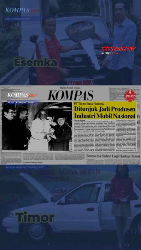 Mulai dari Timor Hingga Ada ESEMKA. Ini Deretan Mobil Nasional Indonesia