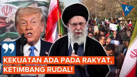 Khamenei Kirim Pesan Ke Trump: Iran Tidak Takut Perang!