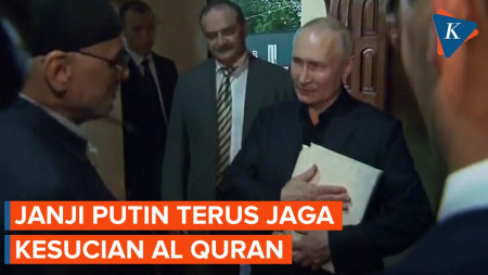 Kala Putin Akui Keagungan Al Quran dalam Kunjungan Idul Adha di Dagestan