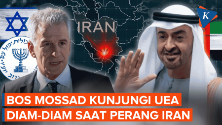 Bos Mossad Diam-diam Kunjungi UEA Dua Kali Saat Perang Iran, Ada Apa?