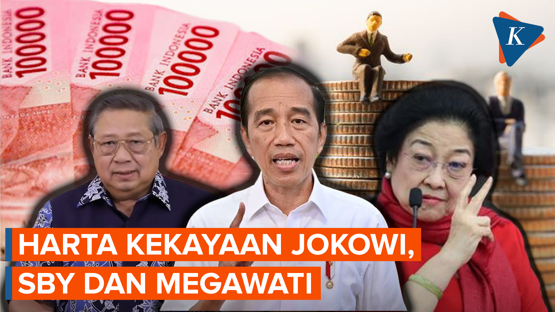 Segini Harta Kekayaan Jokowi, SBY, dan Megawati