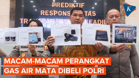 Wujud Perangkat Gas Air Mata Polri yang Dibeli dengan Total Rp 49 M