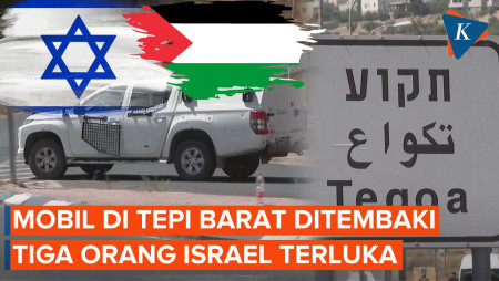 Aksi Penembakan di Tepi Barat, Lukai Tiga Orang Israel