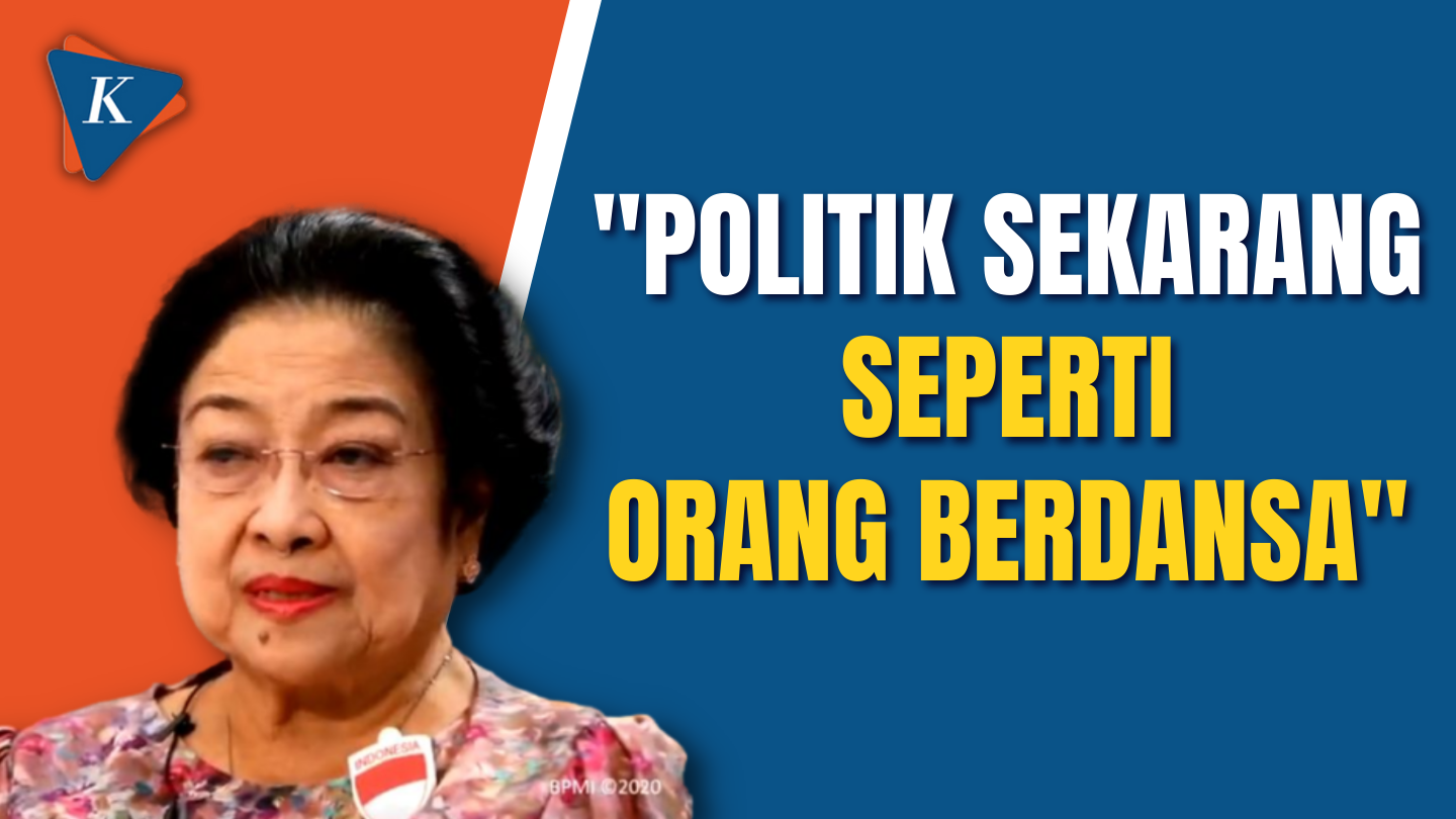 Momen Megawati Menyebut Politik Sekarang seperti Orang Berdansa