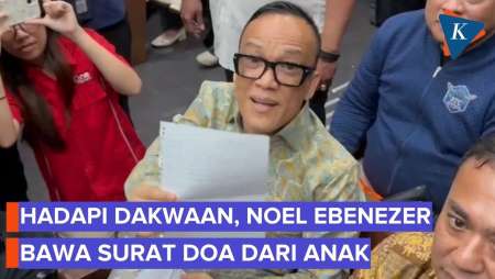 Noel Tunjukkan Surat Dari Anak Jelang Sidang: Buat Saya Sedih Tapi Semangat