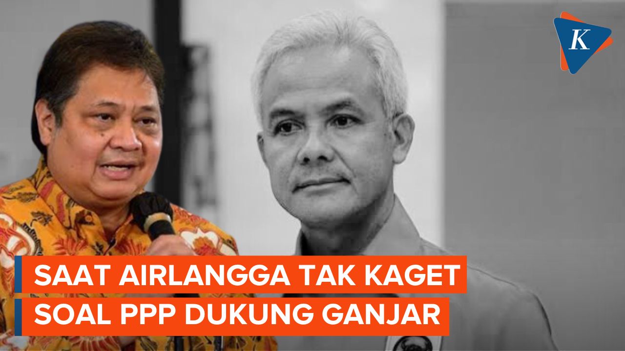 Airlangga Hartarto Tanggapi Biasa PPP Dukung Ganjar Pranowo Capres