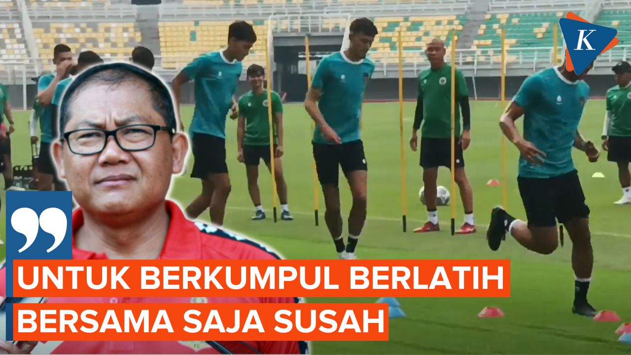 Pemusatan Latihan Timnas Hari Ke-2 Cuma Diikuti 8 Pemain, Manajer Timnas Indonesia Prihatin