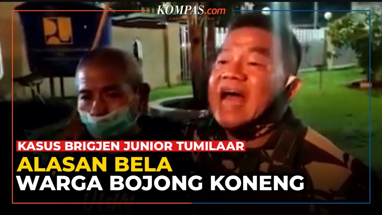 Alasan Brigjen Junior Tumilaar Bela Warga Bojong Koneng Lawan Pengembang