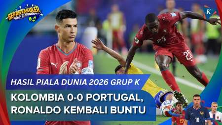 Hasil Kolombia Vs Portugal 0-0: Ronaldo Buntu, Selecao Das Quinas Runner-up Grup K